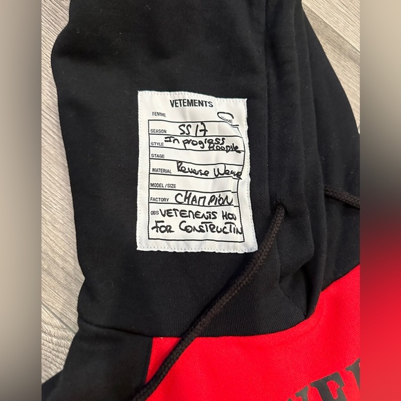Vetements Antwerpen Hoodie Sweater S - Picture 3 of 13